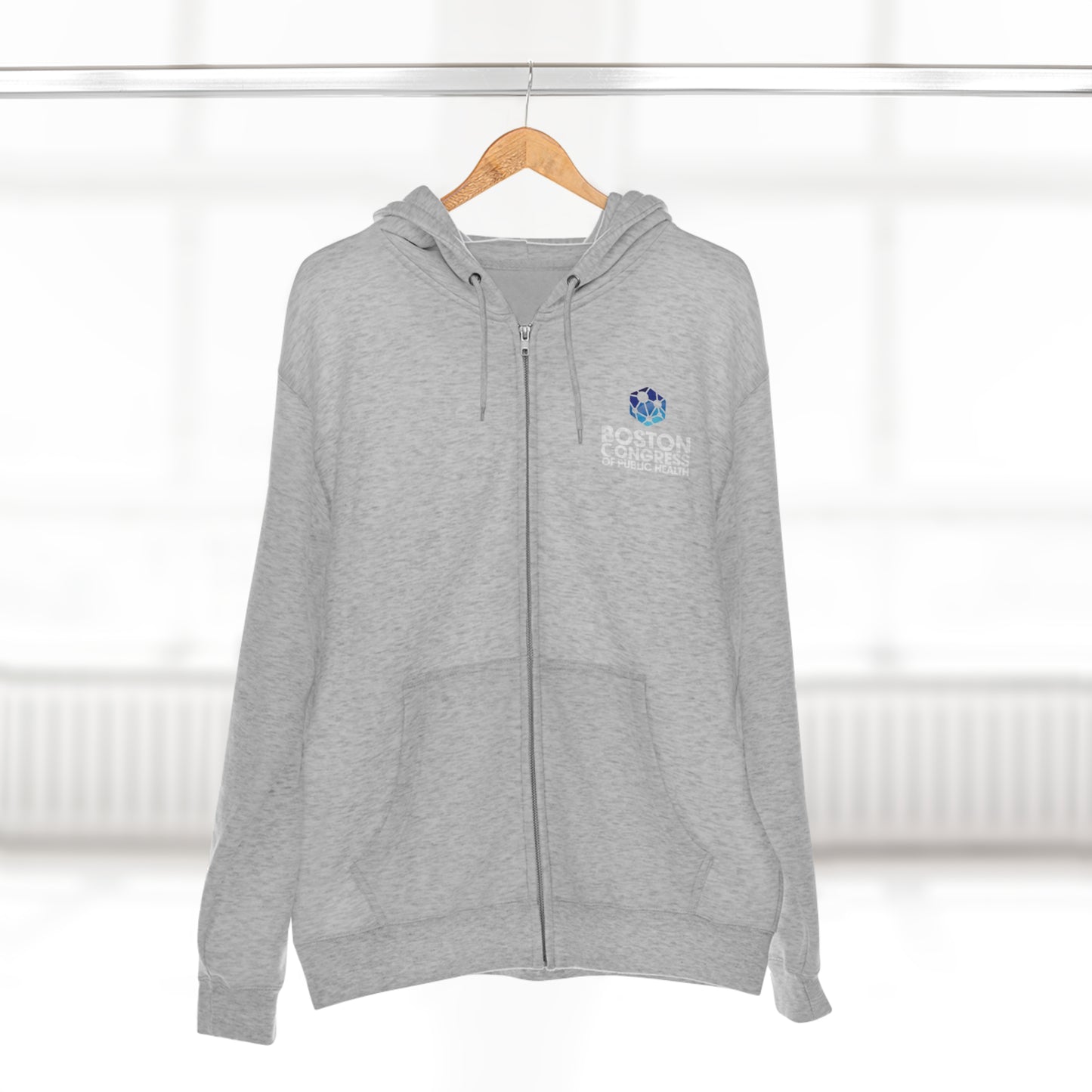 Health Is a Human Right - Unisex Premium Full Zip Hoodie