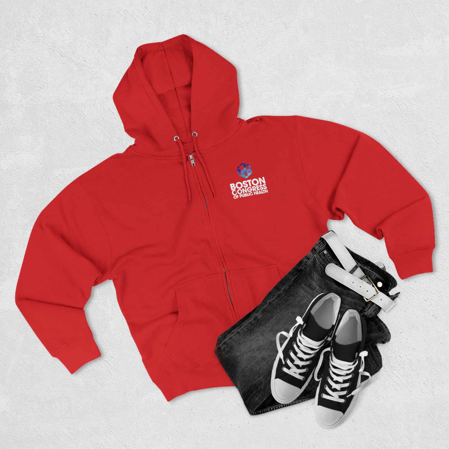 Health Is a Human Right - Unisex Premium Full Zip Hoodie