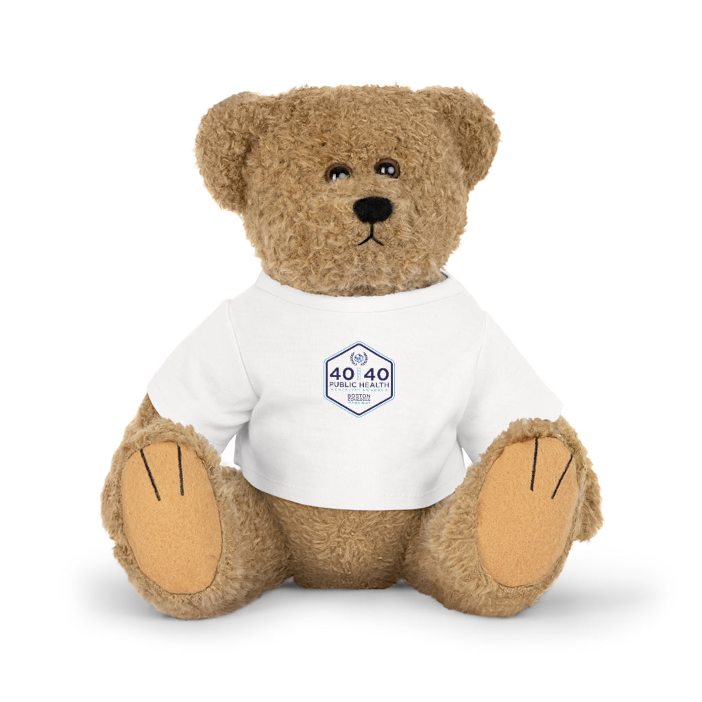 40 Under 40 Plush Toy with T-Shirt