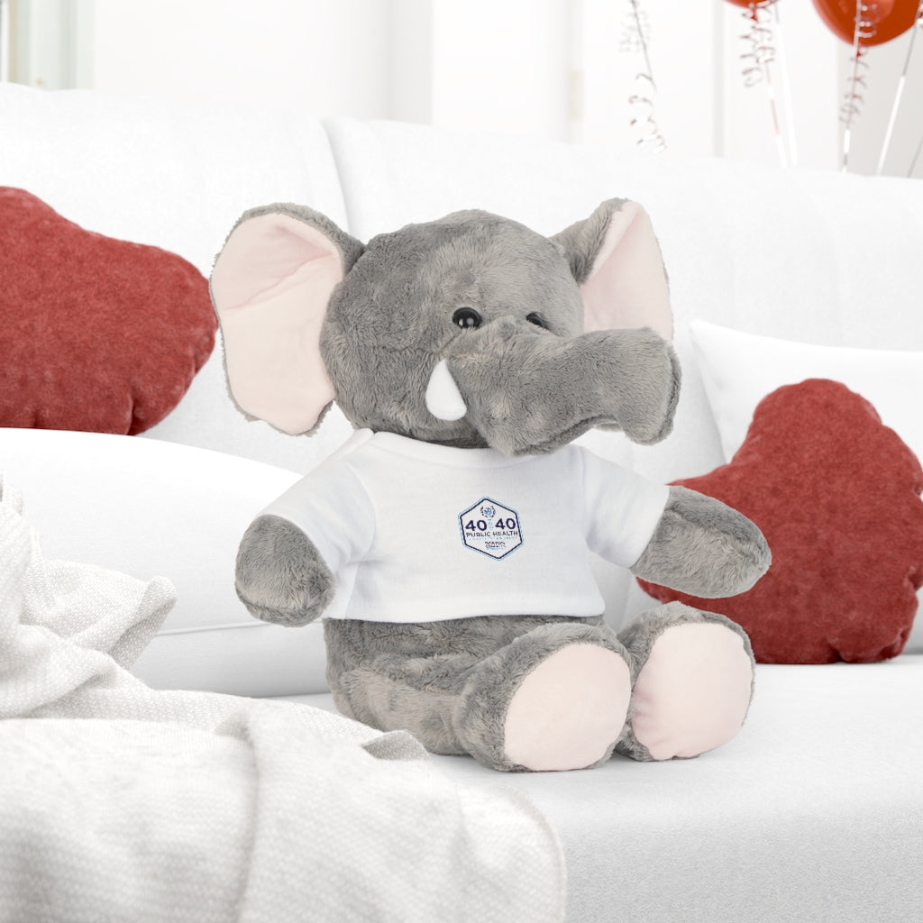 40 Under 40 Plush Toy with T-Shirt