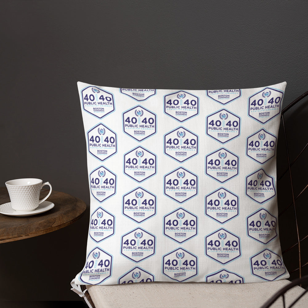 40 Under 40 Premium Pillow/Friend