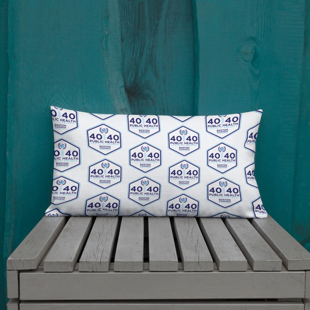 40 Under 40 Premium Pillow/Friend