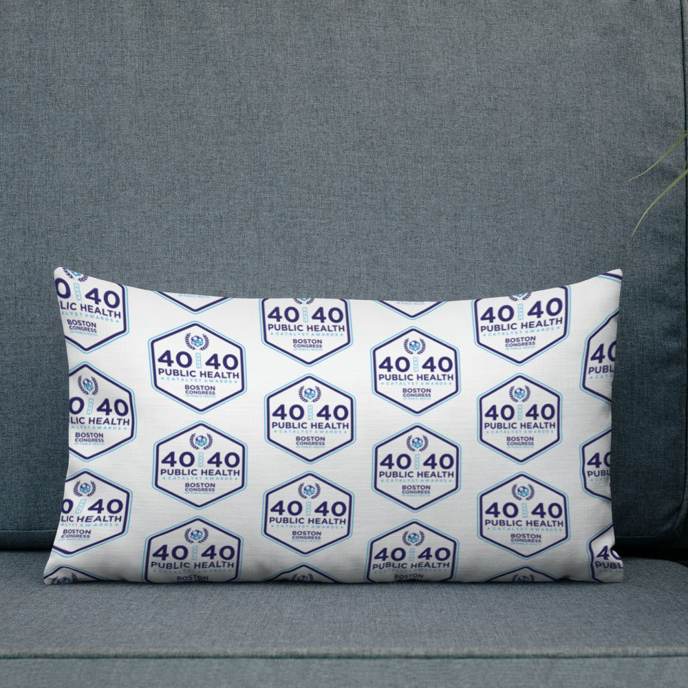 40 Under 40 Premium Pillow/Friend