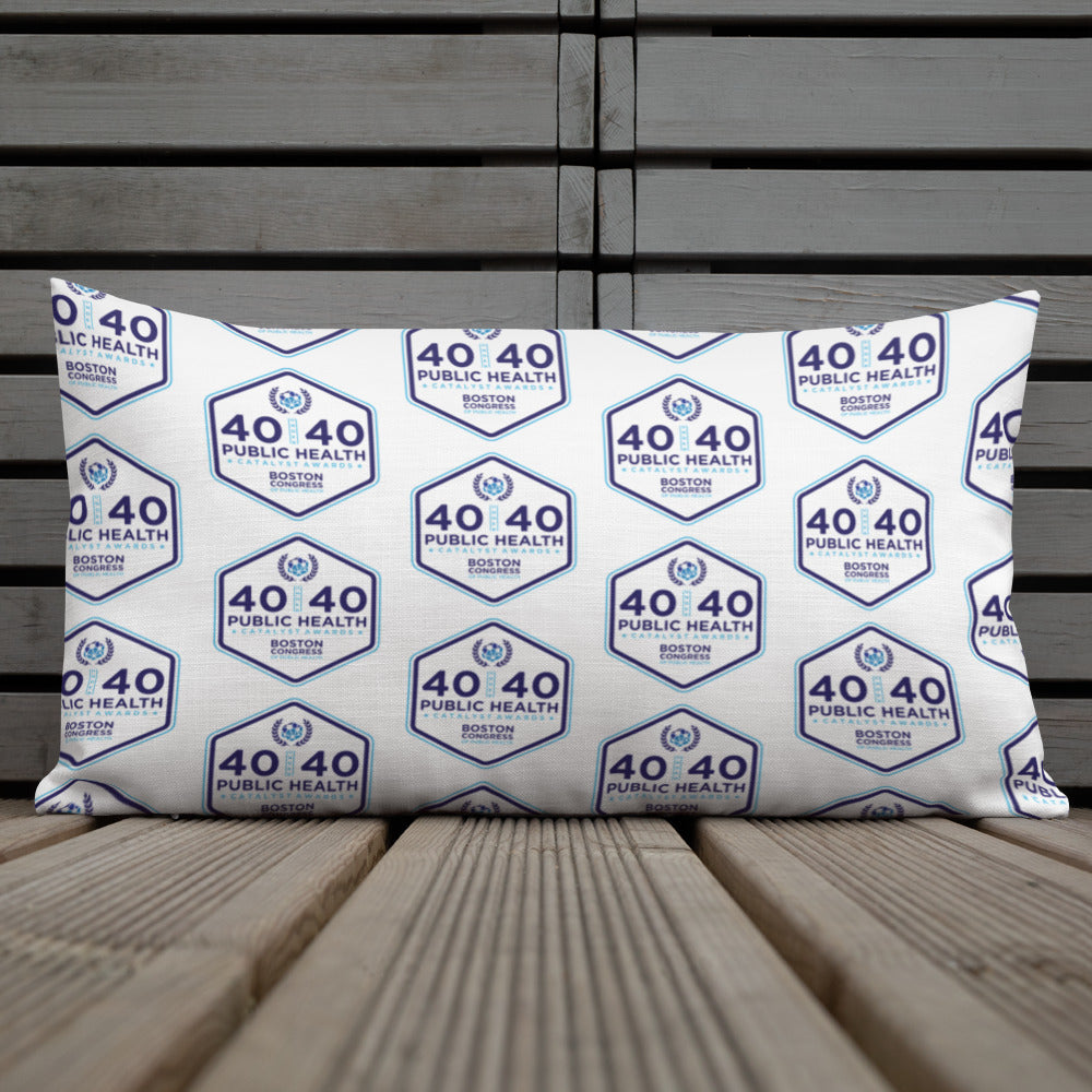 40 Under 40 Premium Pillow/Friend