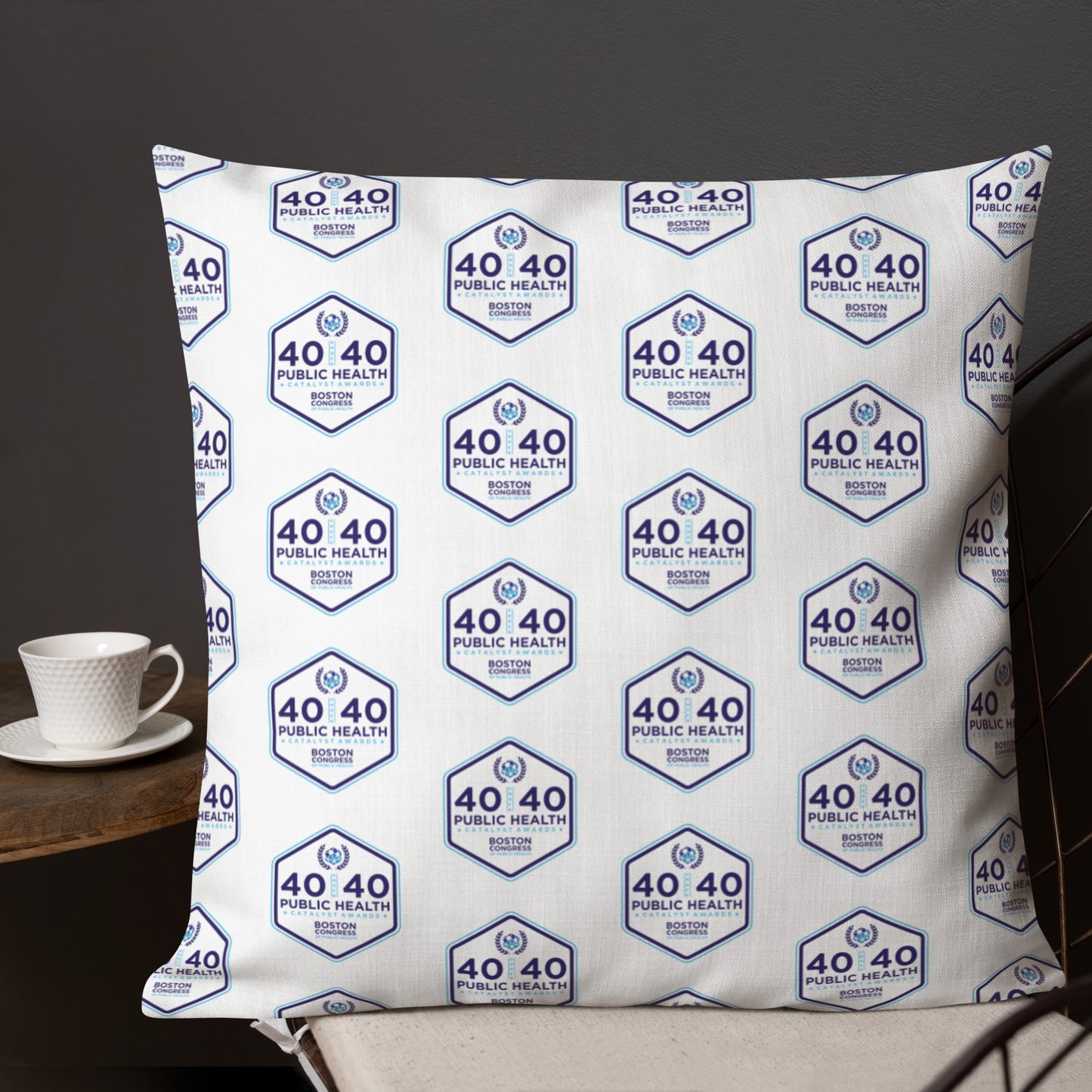 40 Under 40 Premium Pillow/Friend