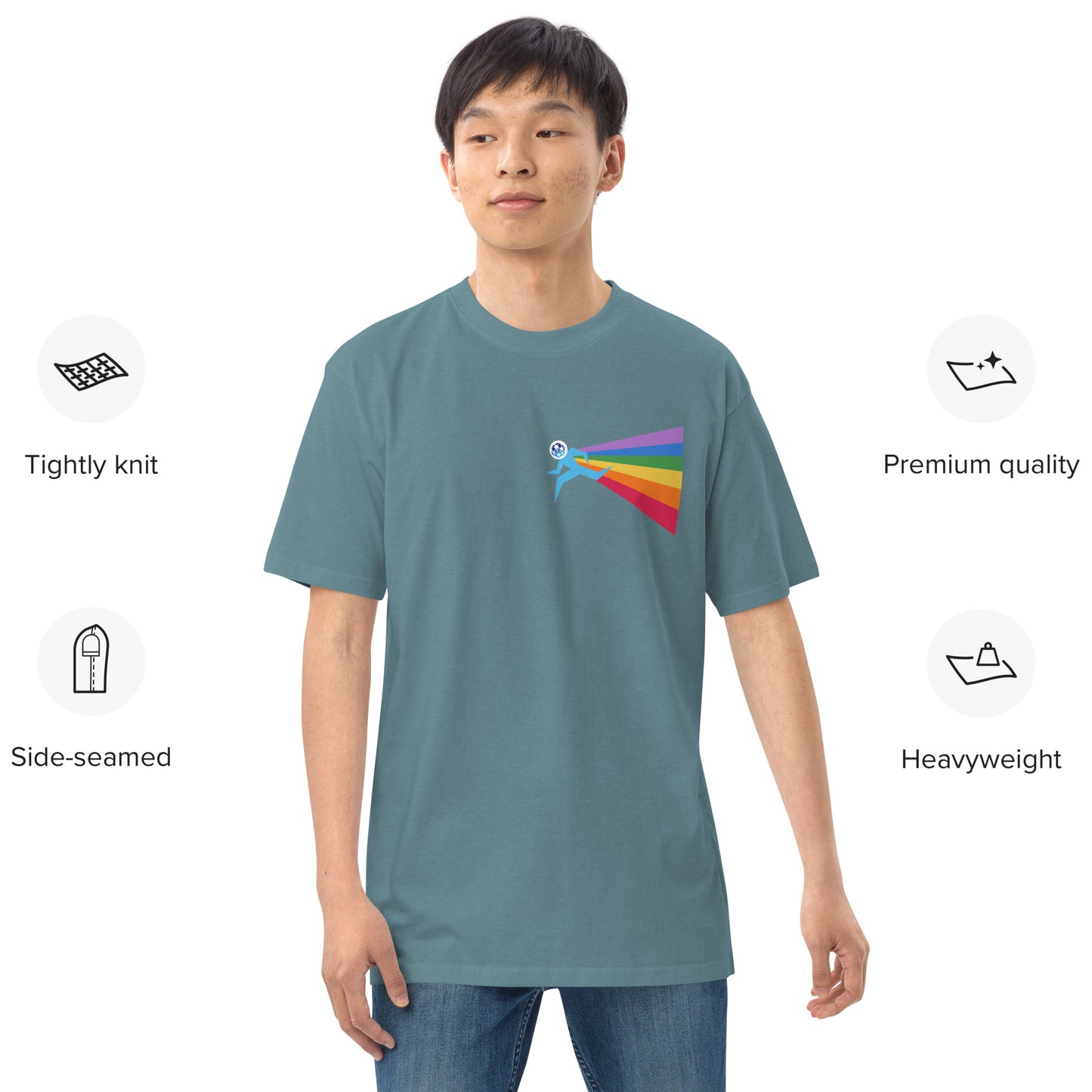 Our PRIDE Men's Premium Heavyweight T-shirt
