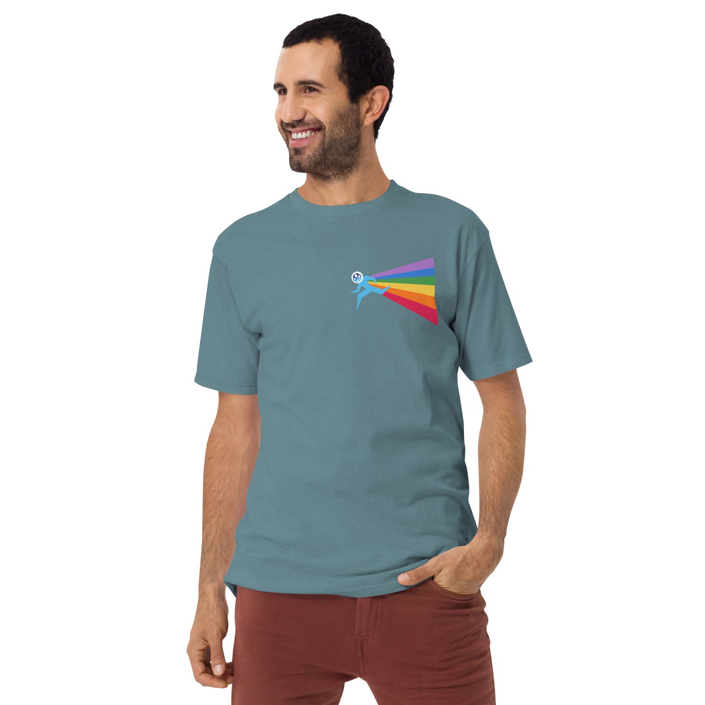 Our PRIDE Men's Premium Heavyweight T-shirt
