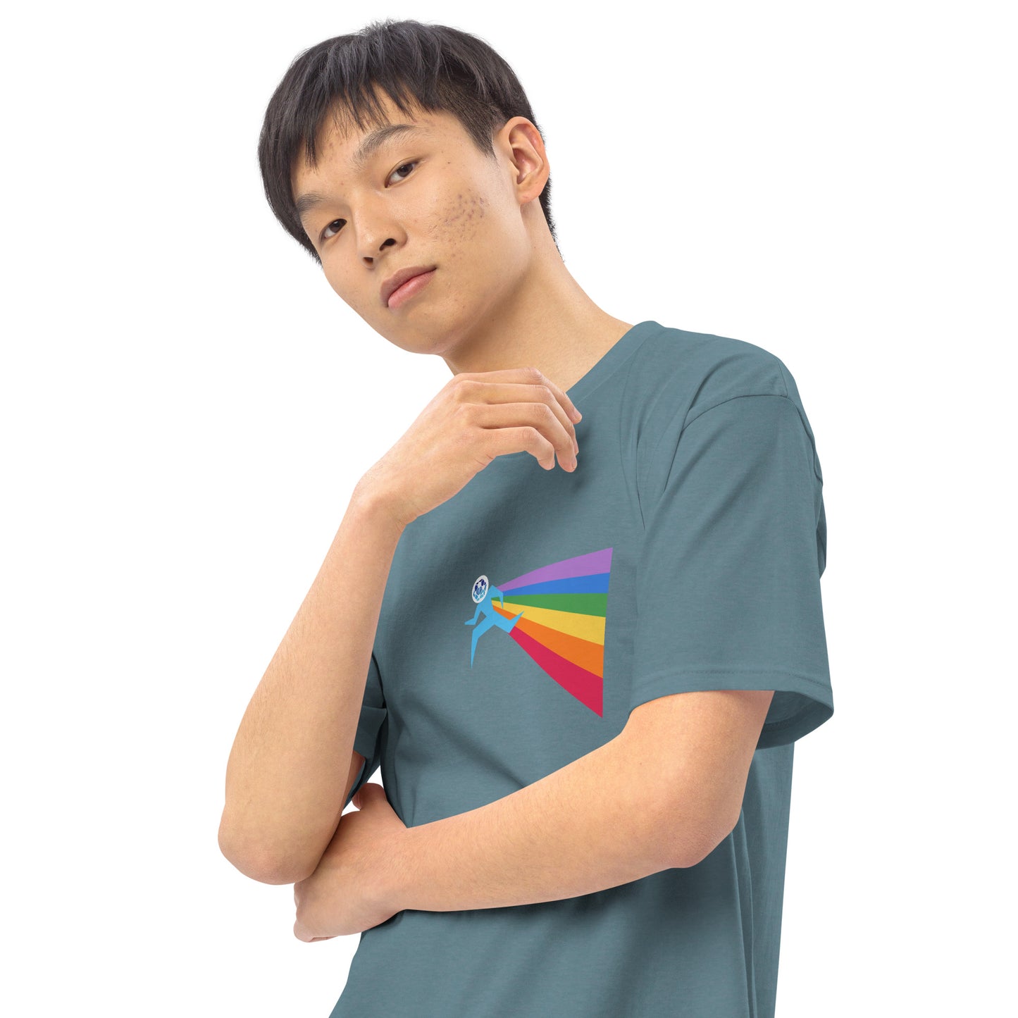 Our PRIDE Men's Premium Heavyweight T-shirt