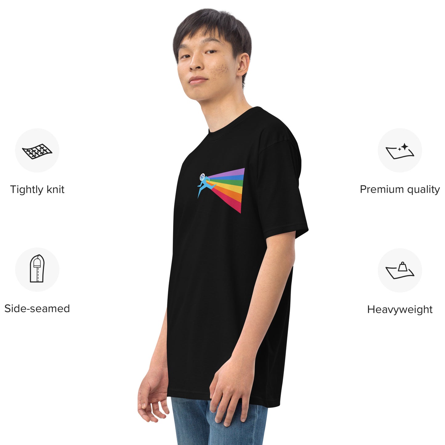 Our PRIDE Men's Premium Heavyweight T-shirt