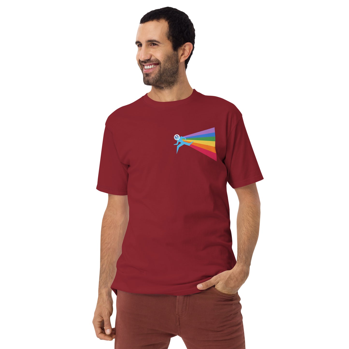 Our PRIDE Men's Premium Heavyweight T-shirt