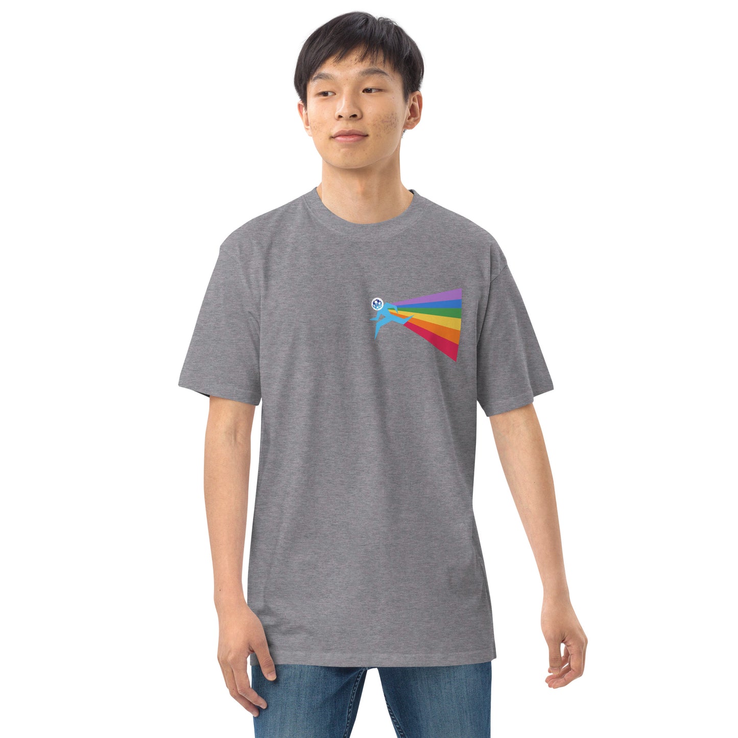 Our PRIDE Men's Premium Heavyweight T-shirt