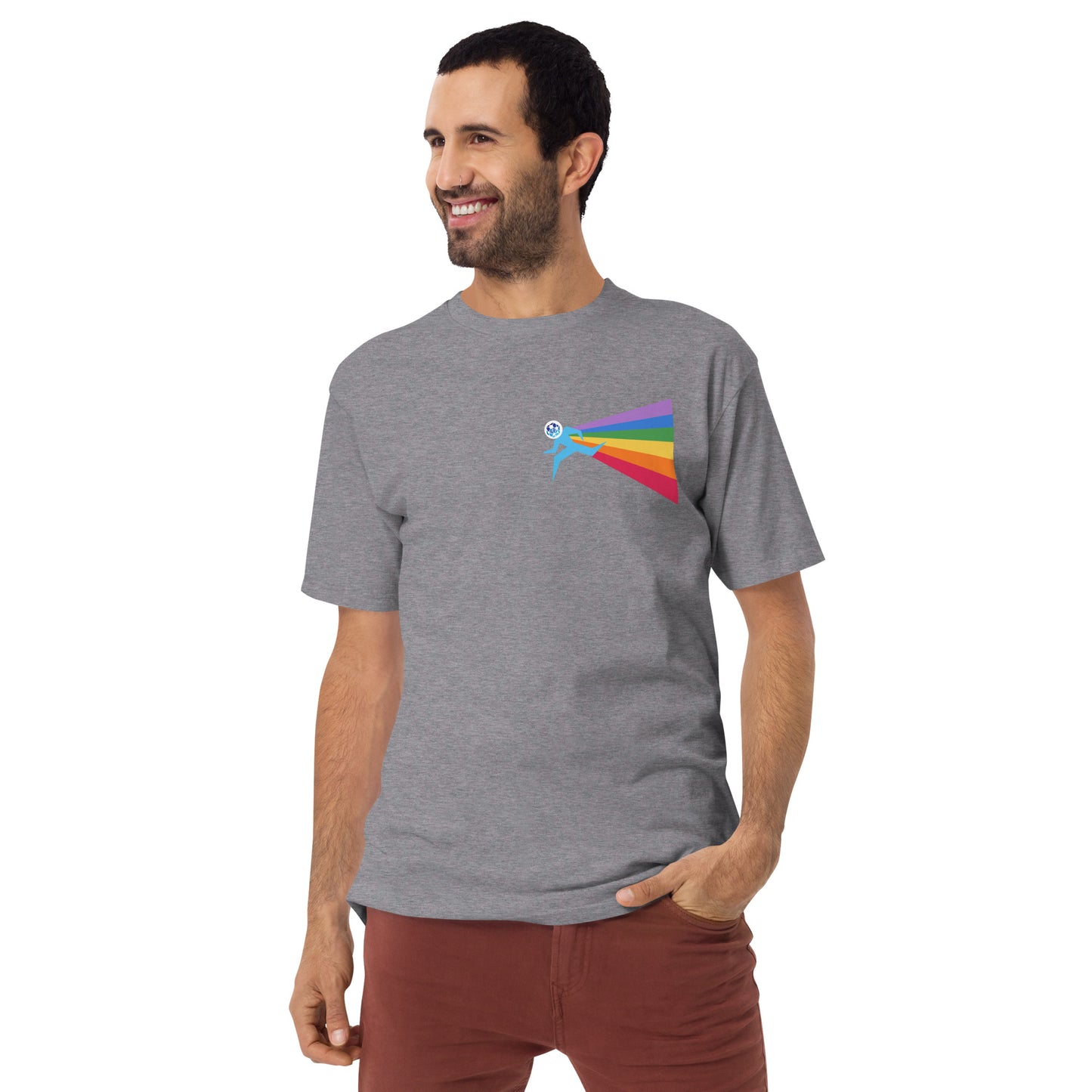 Our PRIDE Men's Premium Heavyweight T-shirt