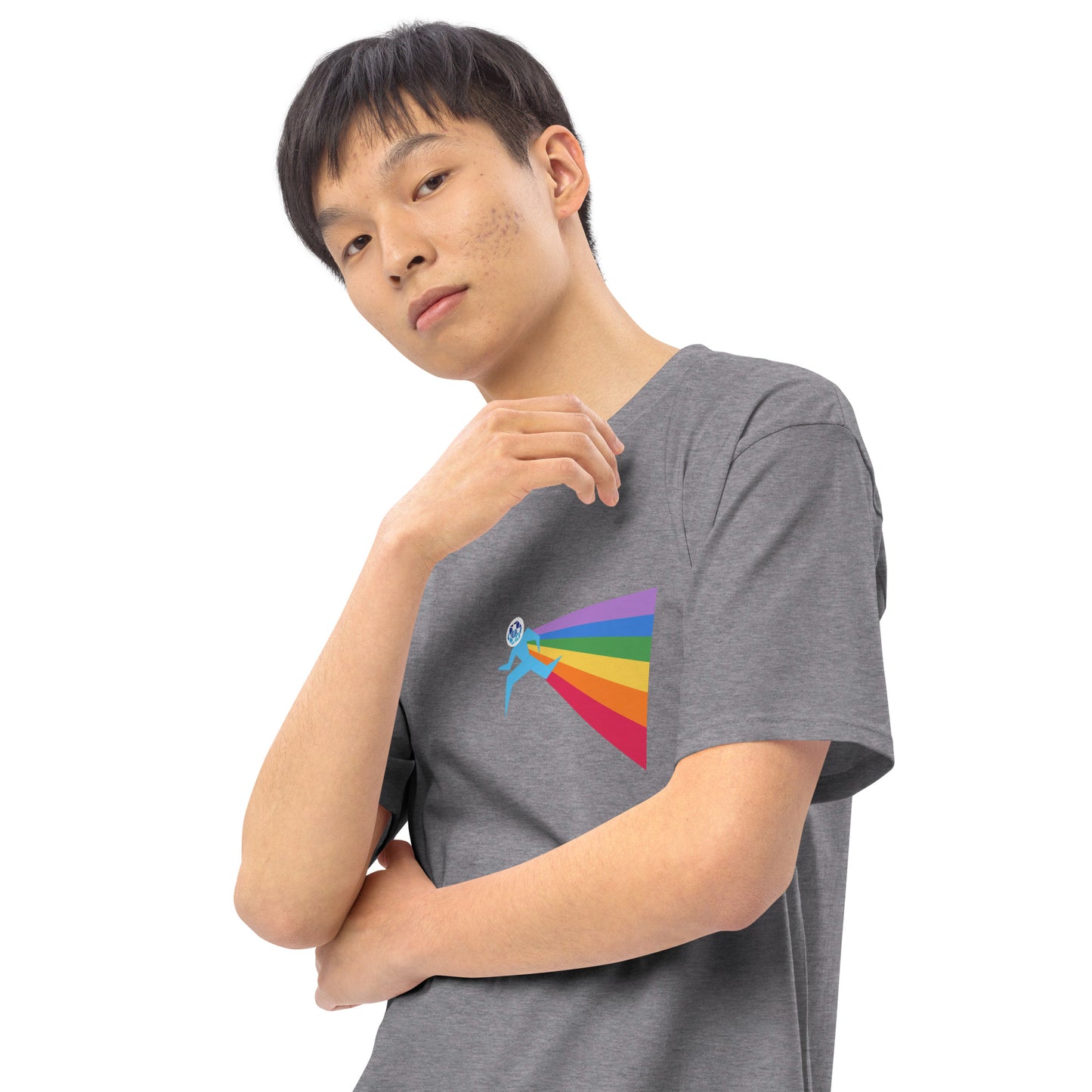 Our PRIDE Men's Premium Heavyweight T-shirt