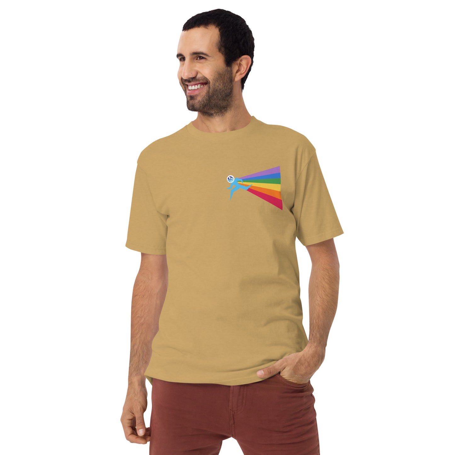 Our PRIDE Men's Premium Heavyweight T-shirt