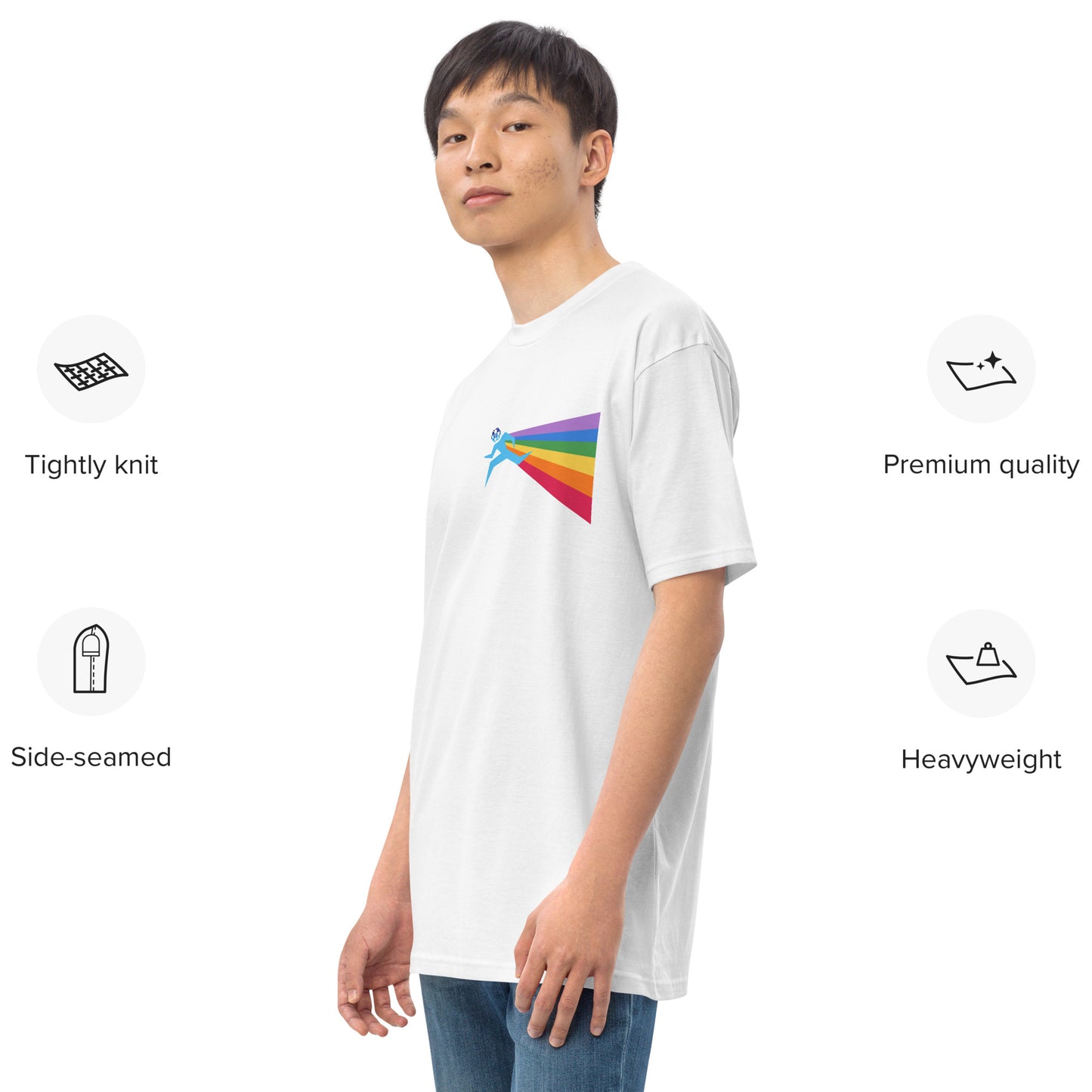 Our PRIDE Men's Premium Heavyweight T-shirt