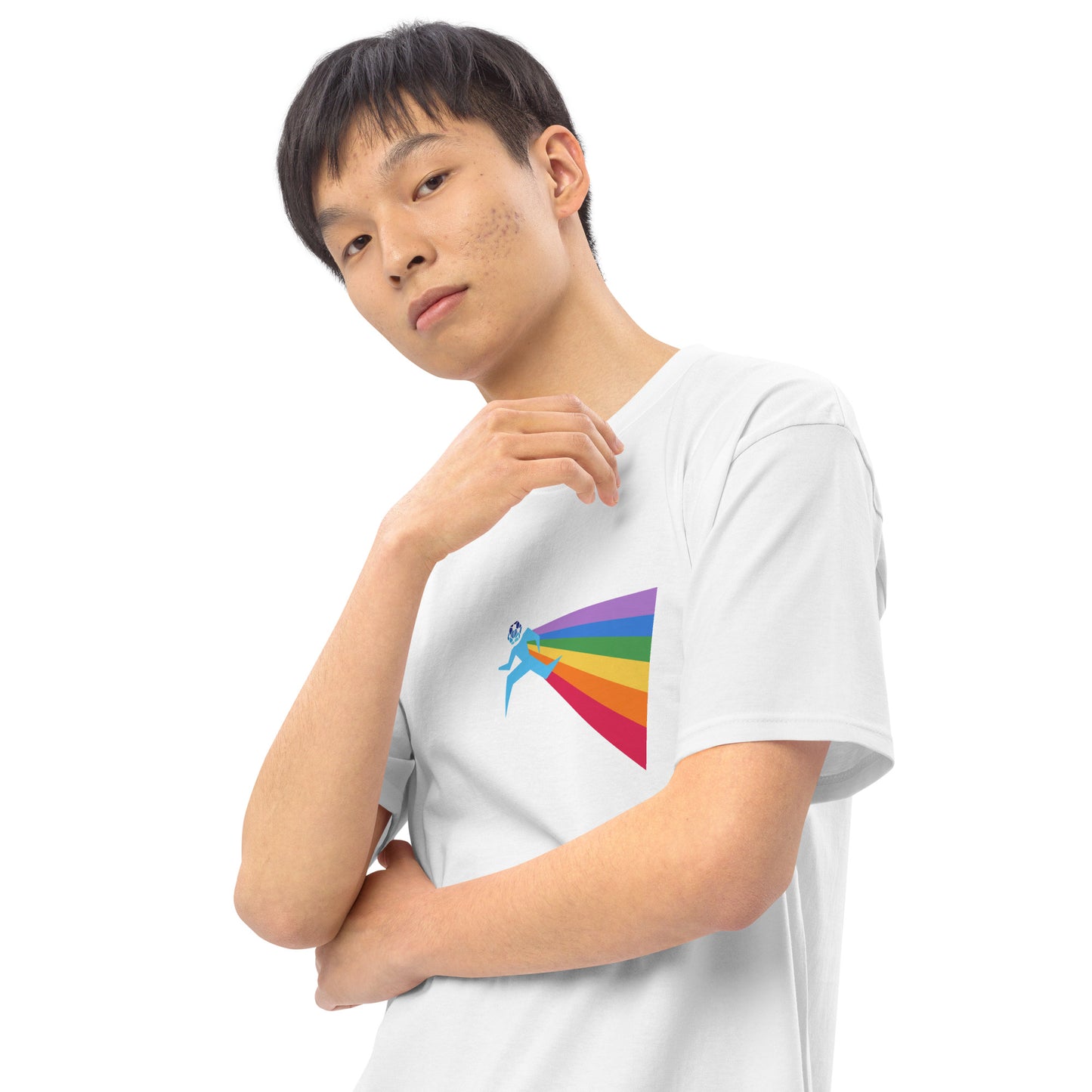 Our PRIDE Men's Premium Heavyweight T-shirt