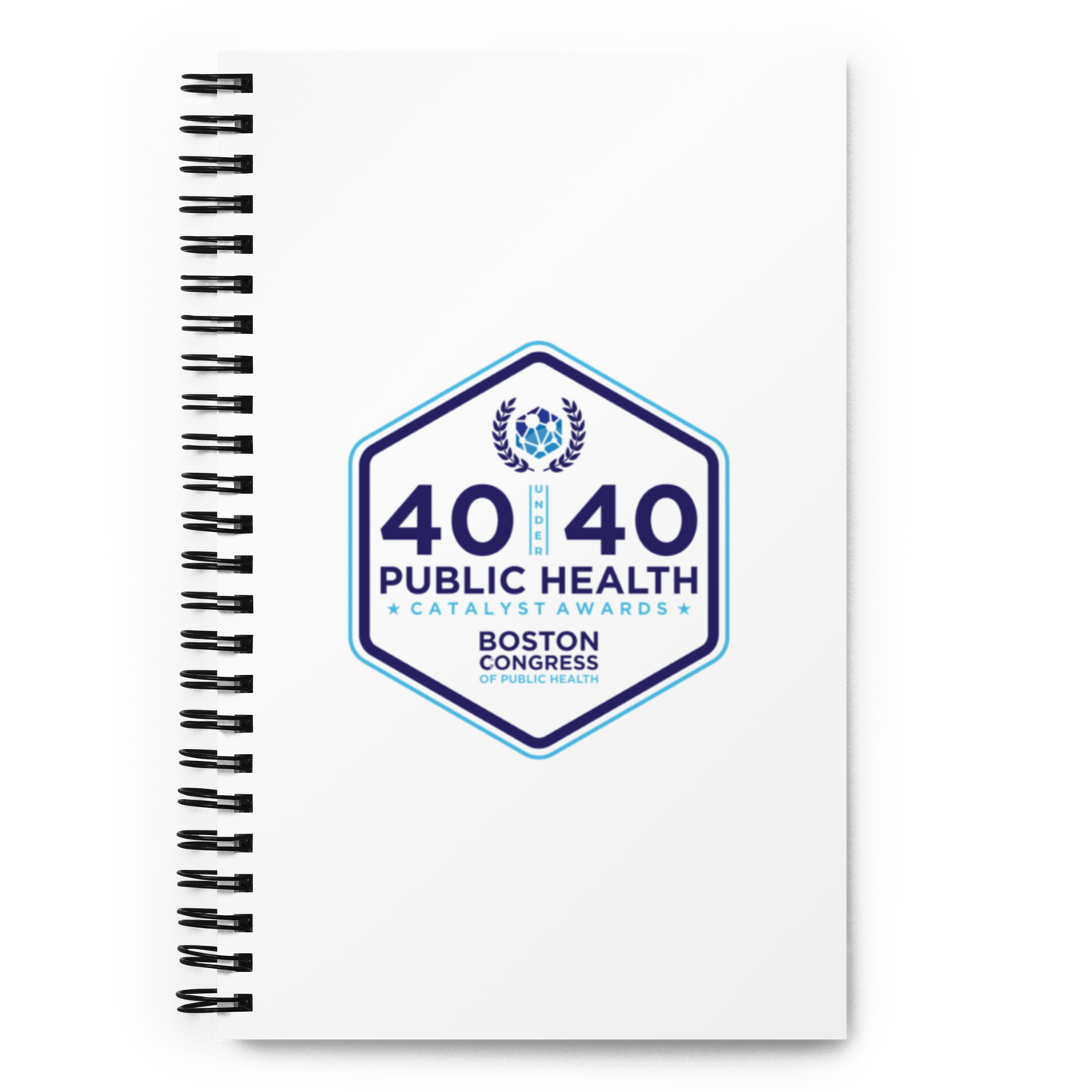 40 Under 40 Spiral Notebook