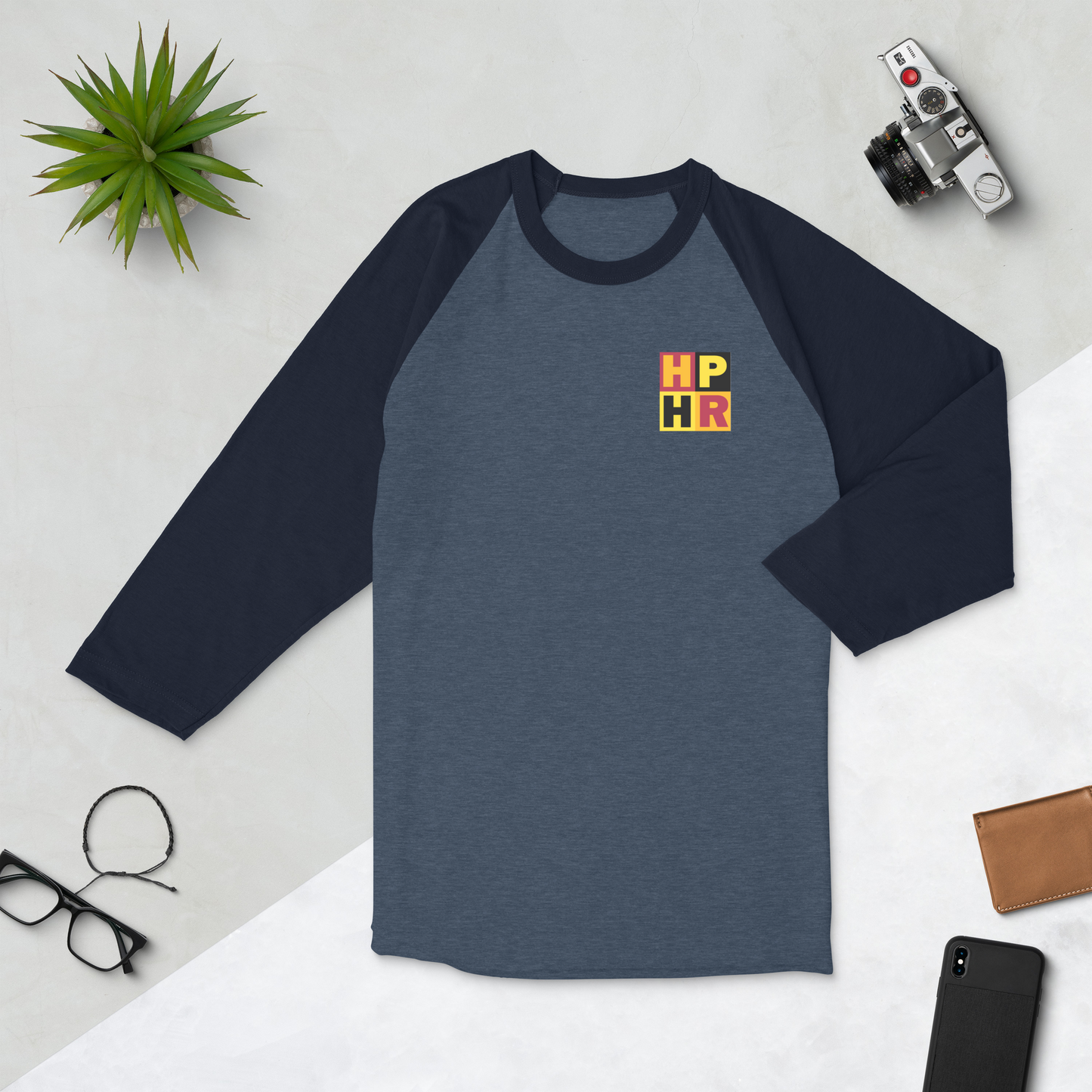 HPHR 3/4 Sleeve Raglan Shirt (Unisex)
