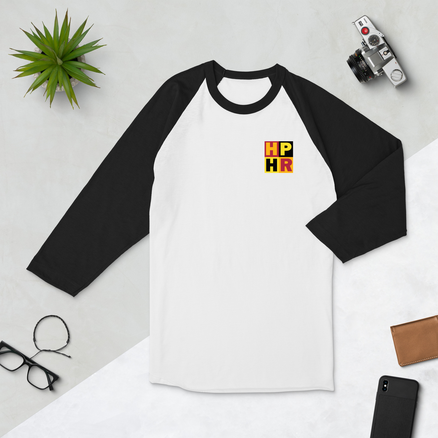 HPHR 3/4 Sleeve Raglan Shirt (Unisex)
