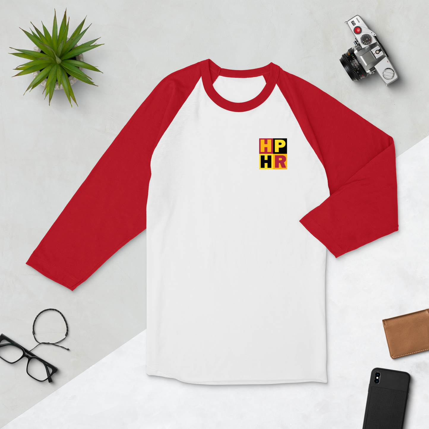 HPHR 3/4 Sleeve Raglan Shirt (Unisex)