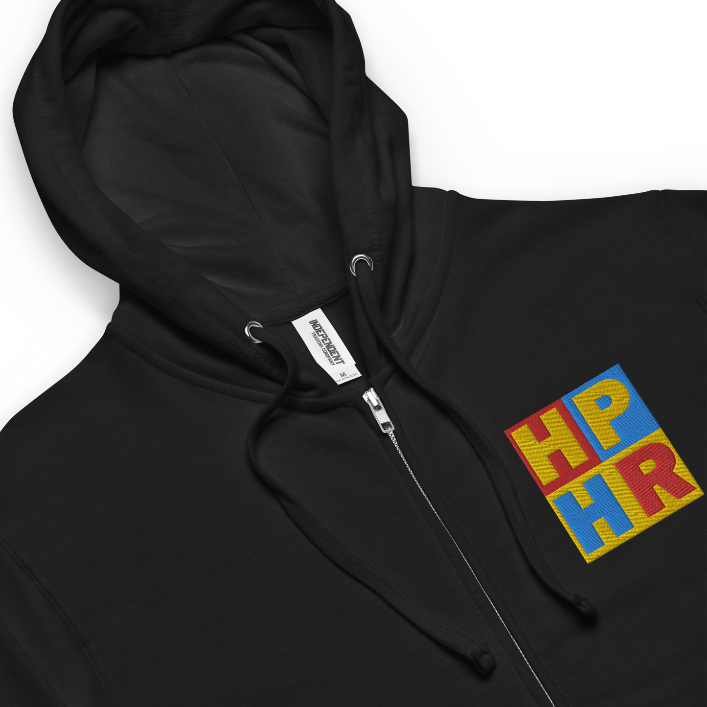 HPHR Unisex Fleece Zip Up Hoodie
