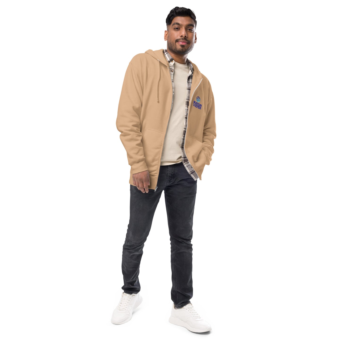 BCPH Unisex Fleece Zip Up Hoodie