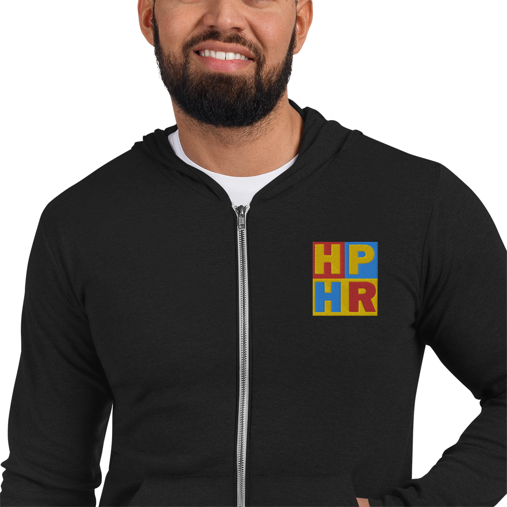HPHR - Unisex zip hoodie