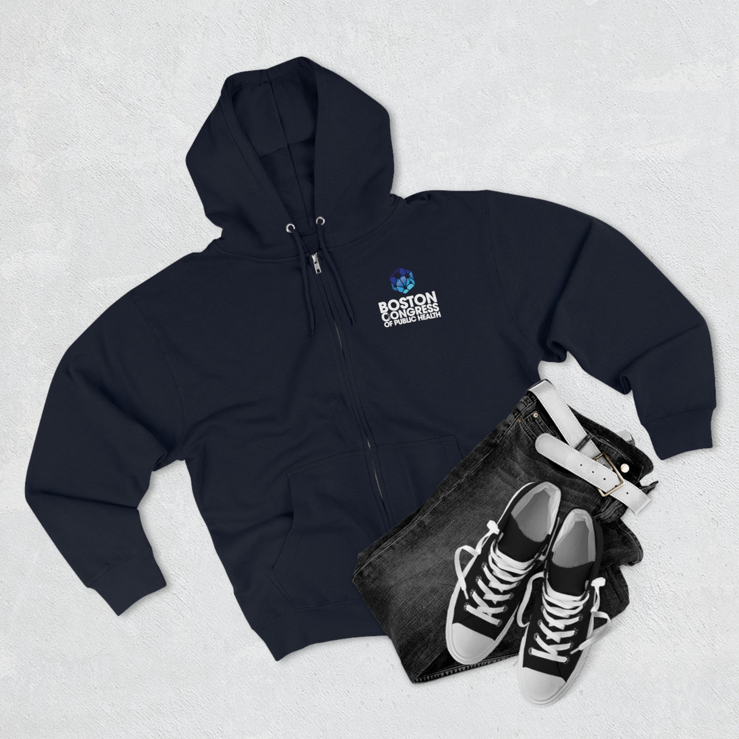 Health Is a Human Right - Unisex Premium Full Zip Hoodie