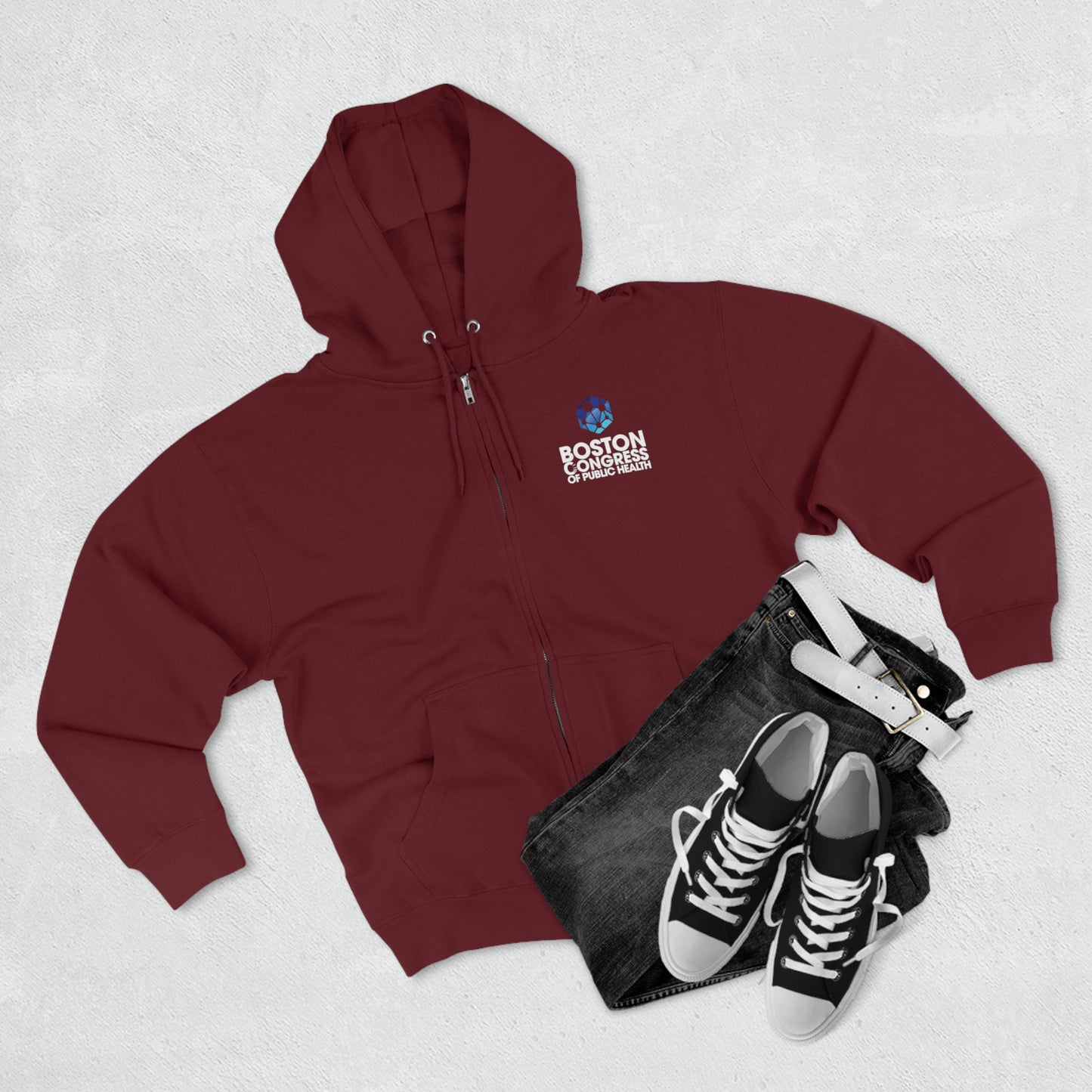 Health Is a Human Right - Unisex Premium Full Zip Hoodie