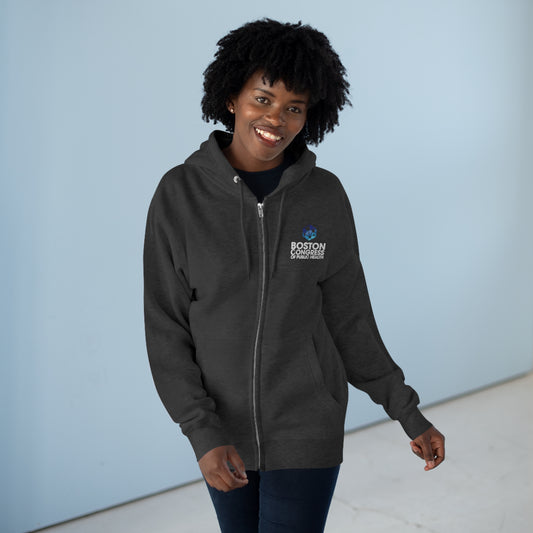 Health Is a Human Right - Unisex Premium Full Zip Hoodie
