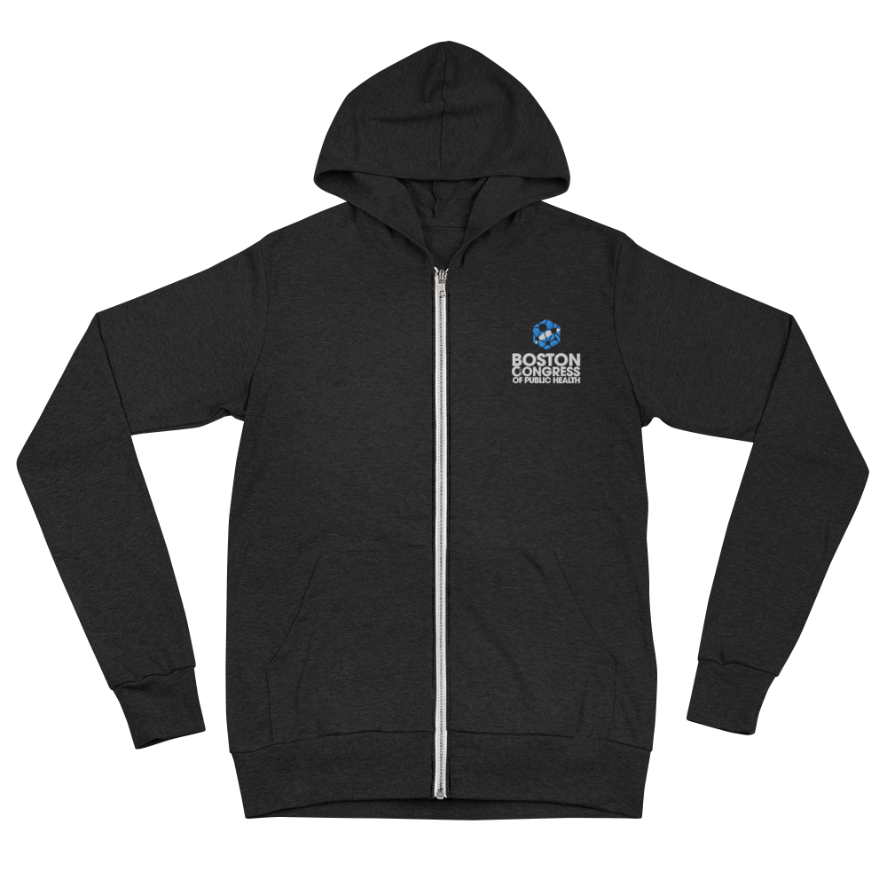 Health Is a Human Right - Unisex zip hoodie