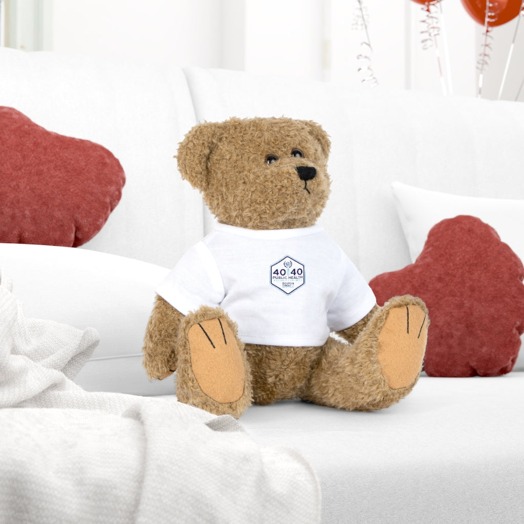 40 Under 40 Plush Toy with T-Shirt