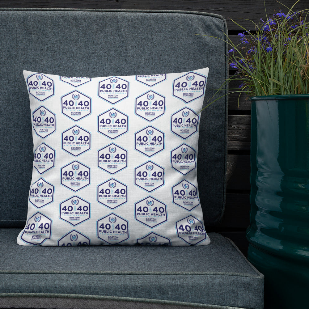 40 Under 40 Premium Pillow/Friend