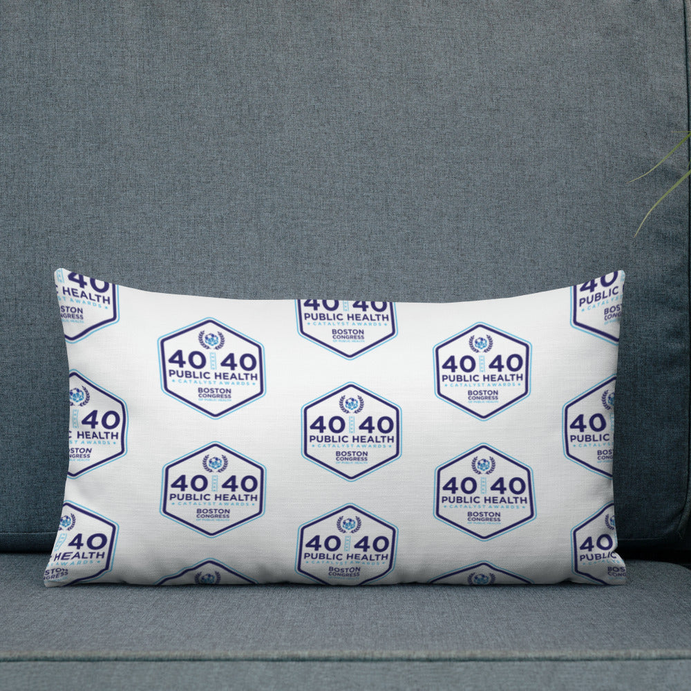 40 Under 40 Premium Pillow/Friend