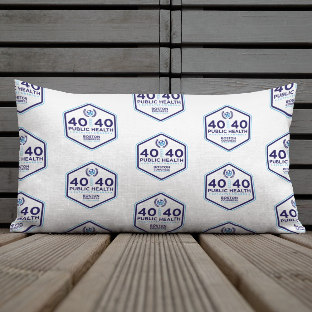40 Under 40 Premium Pillow/Friend