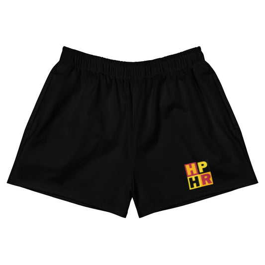 HPHR (Yellow Logo) Women's Athletic Short Shorts