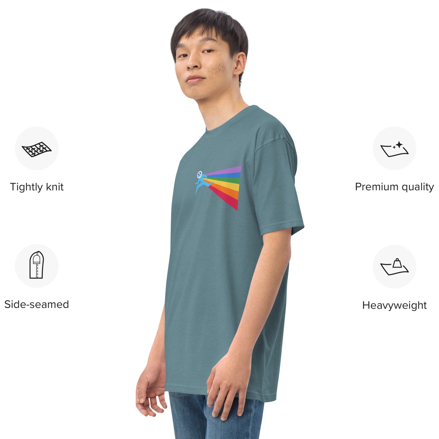 Our PRIDE Men's Premium Heavyweight T-shirt