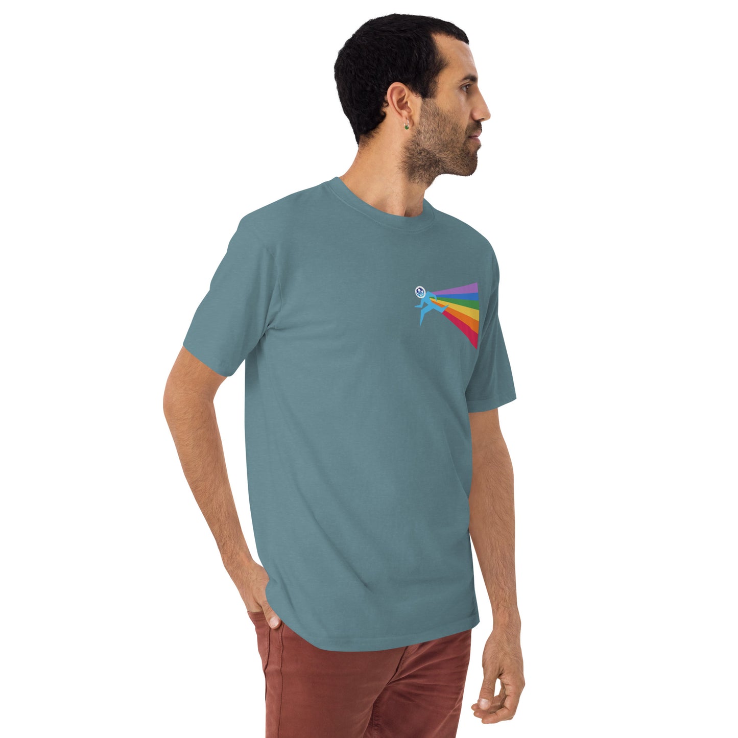 Our PRIDE Men's Premium Heavyweight T-shirt