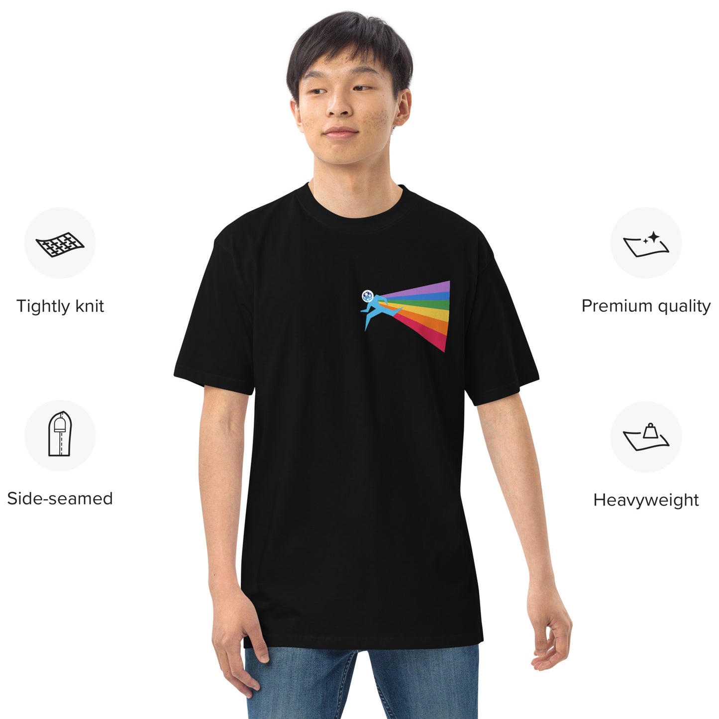 Our PRIDE Men's Premium Heavyweight T-shirt