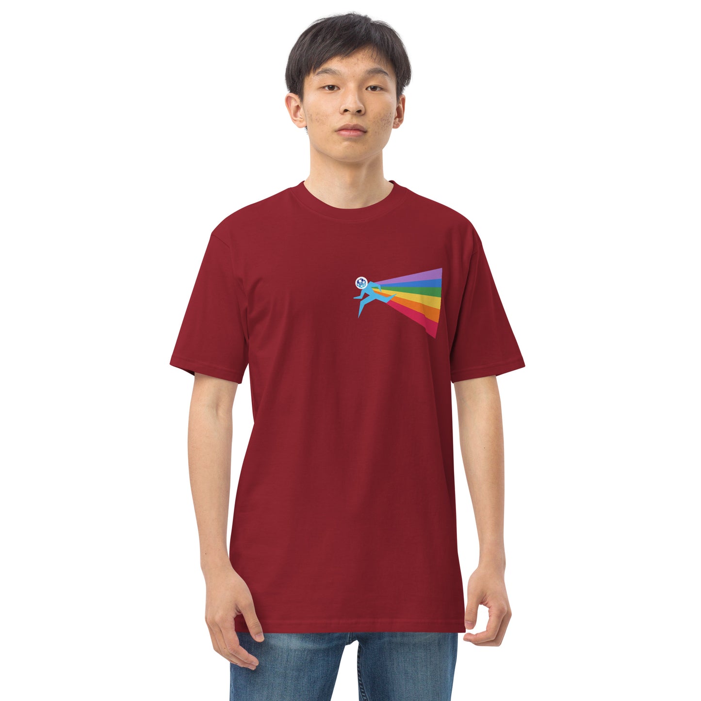 Our PRIDE Men's Premium Heavyweight T-shirt