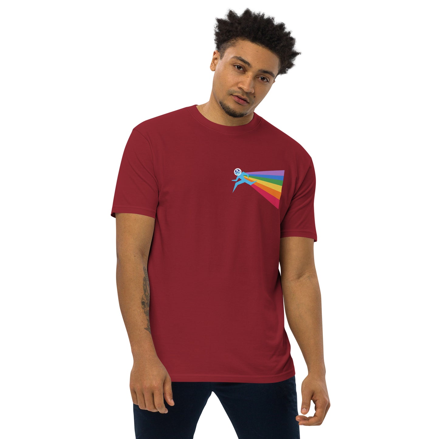 Our PRIDE Men's Premium Heavyweight T-shirt