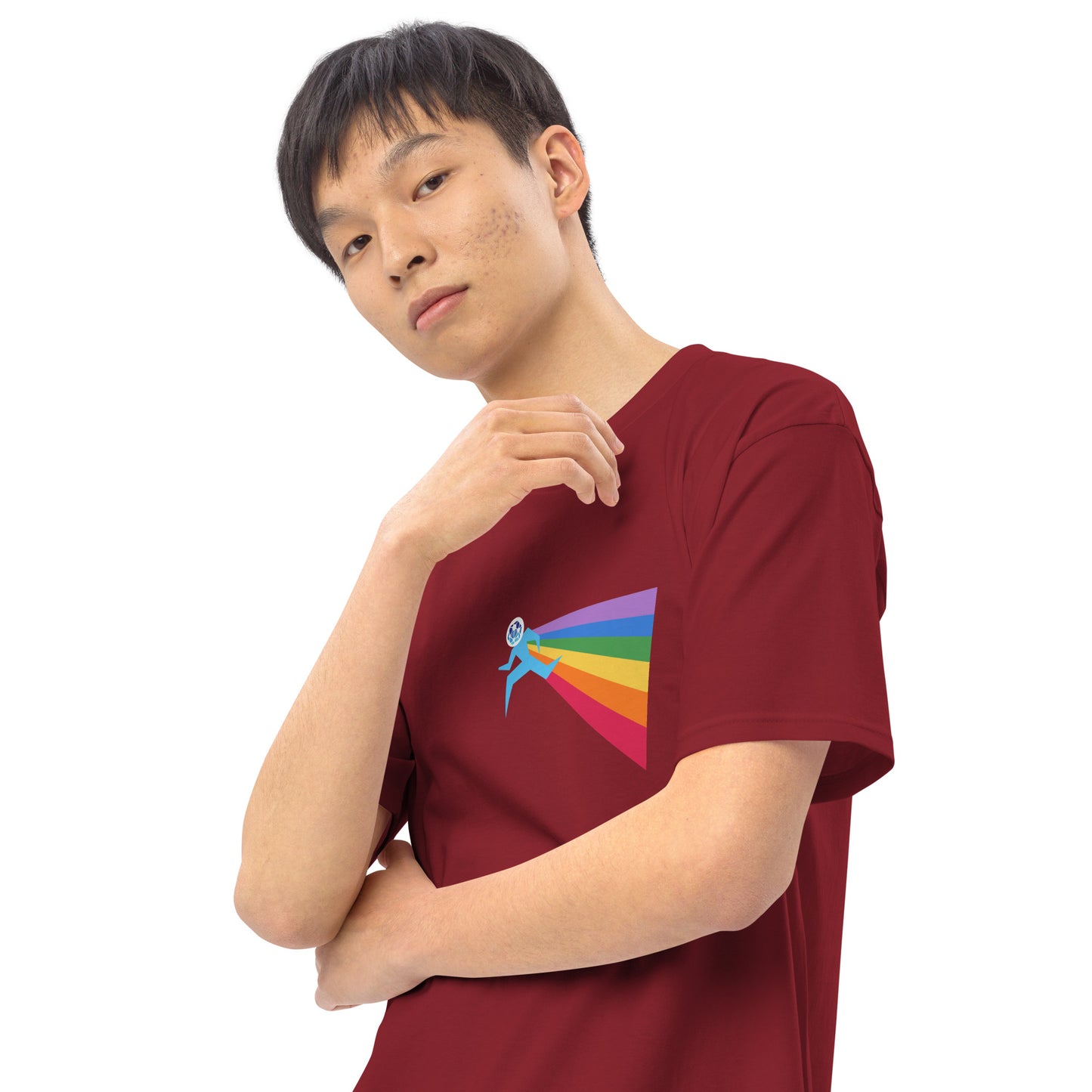 Our PRIDE Men's Premium Heavyweight T-shirt