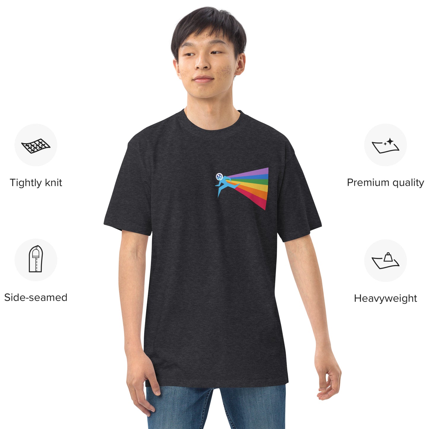 Our PRIDE Men's Premium Heavyweight T-shirt