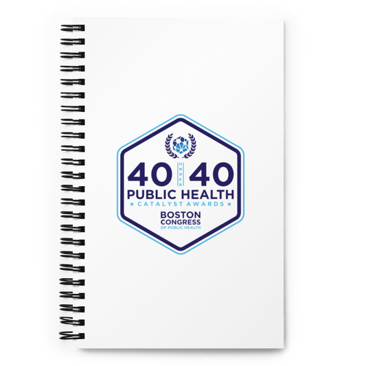 40 Under 40 Spiral Notebook