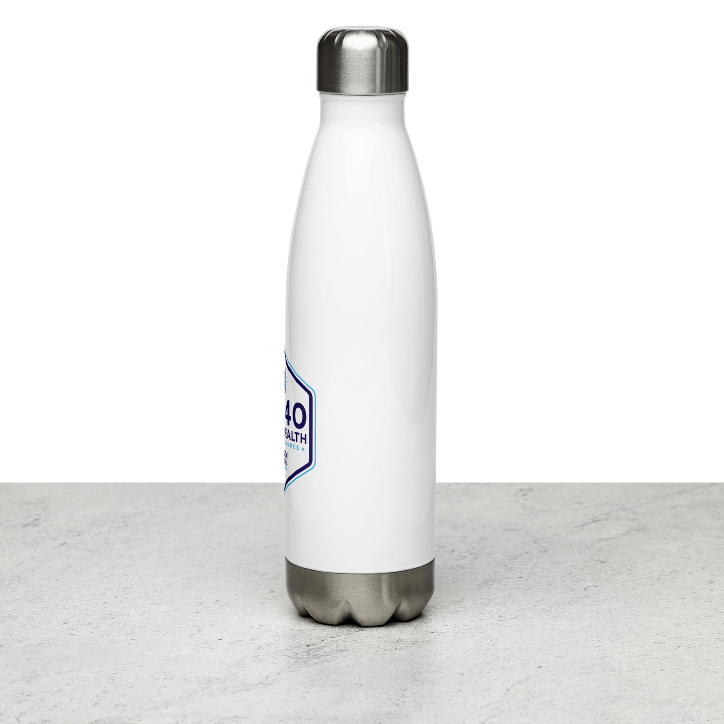 40 Under 40 Stainless Steel Water Bottle