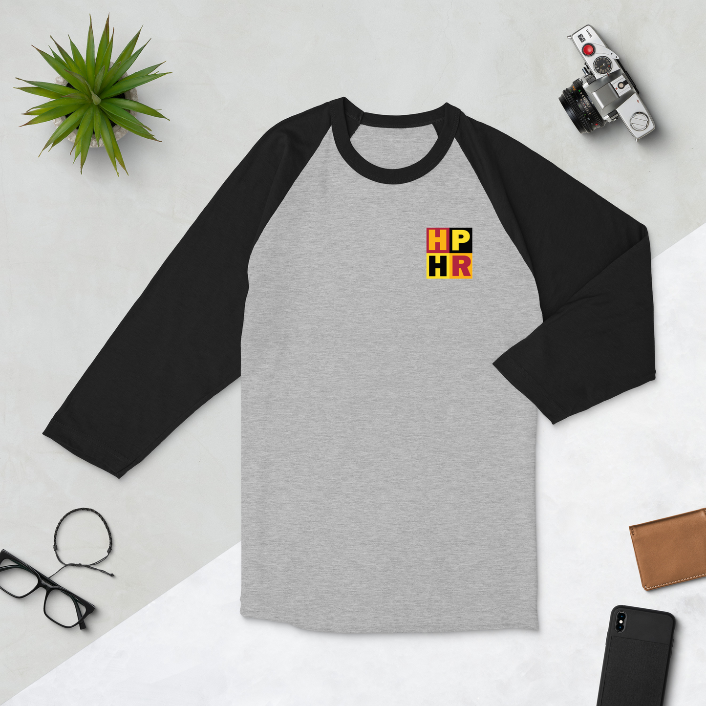 HPHR 3/4 Sleeve Raglan Shirt (Unisex)