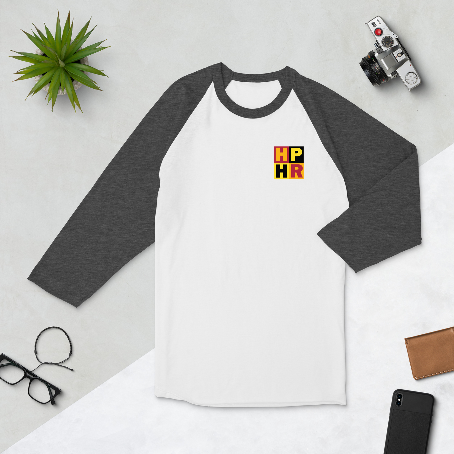 HPHR 3/4 Sleeve Raglan Shirt (Unisex)