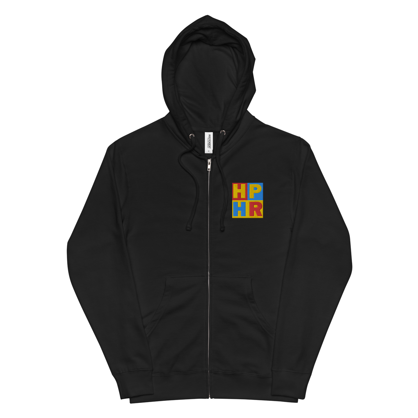 HPHR Unisex Fleece Zip Up Hoodie