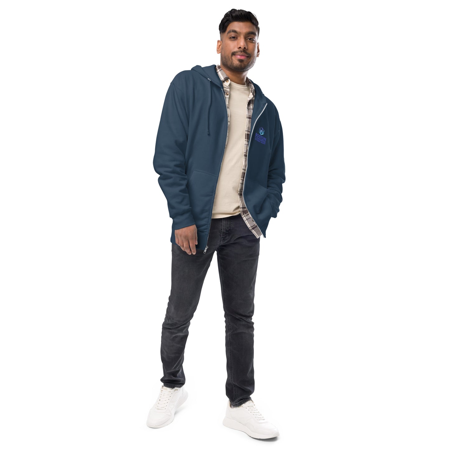 BCPH Unisex Fleece Zip Up Hoodie