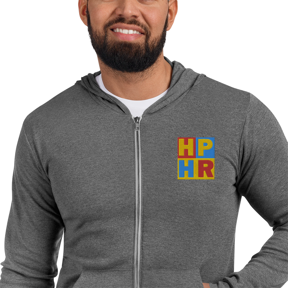 HPHR - Unisex zip hoodie